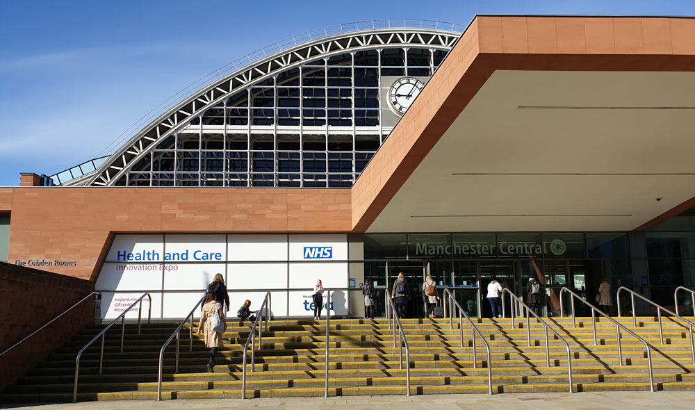Health and Care Innovation Expo took place at Manchester Central from 4-5 September 2019.
